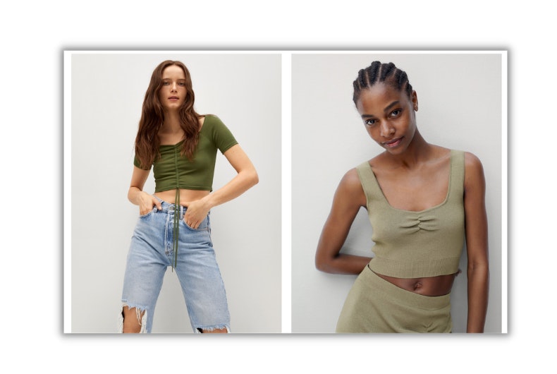 los fruncidos tendencia de moda 2021