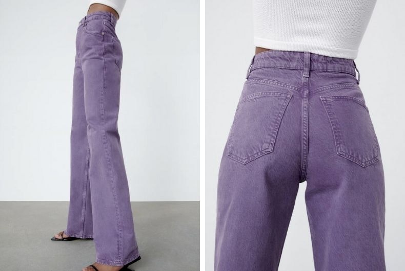 El lila nos acompaña para alegrar tus looks más otoñales