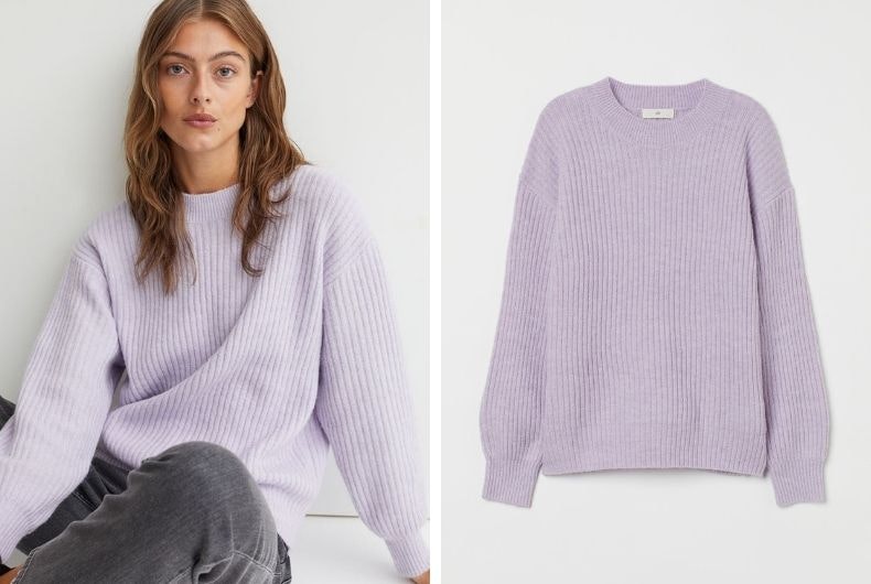 El color lila nos acompaña una temporada más para alegrar tus looks más otoñales