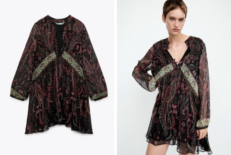 Los mejores vestidos de Zara para llevar con Converse