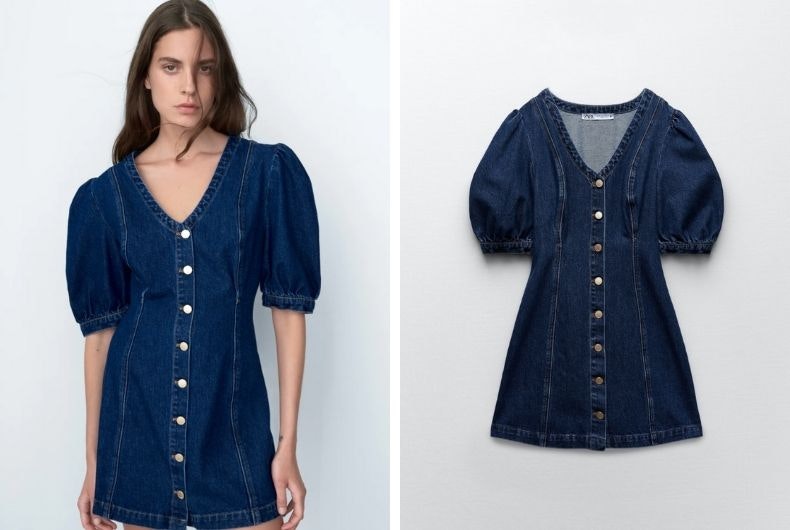 Los mejores vestidos de Zara para llevar con Converse
