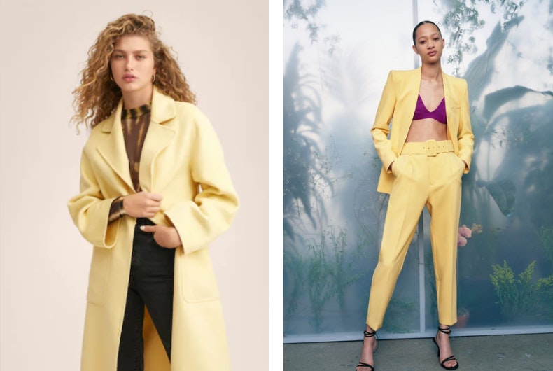 Amarillo, el color tendencia de esta primavera