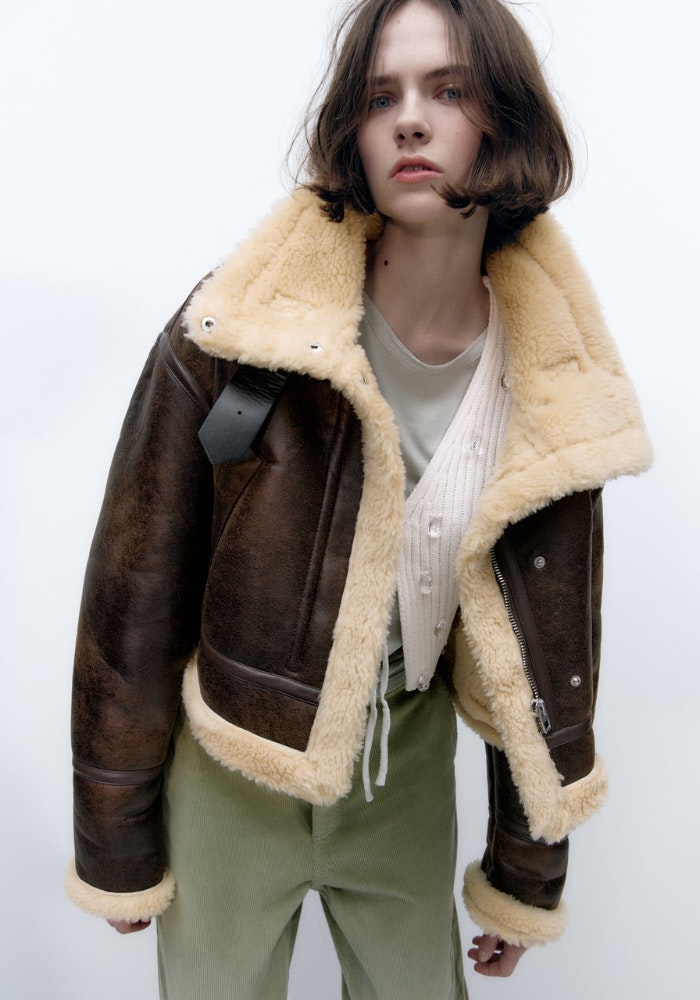 CAZADORA DOBLE FAZ, DE ZARA