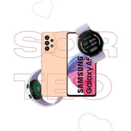 1 SAMSUNG GALAXY A53 5G y 1 GALAXY WATCH 5 pueden ser tuyos